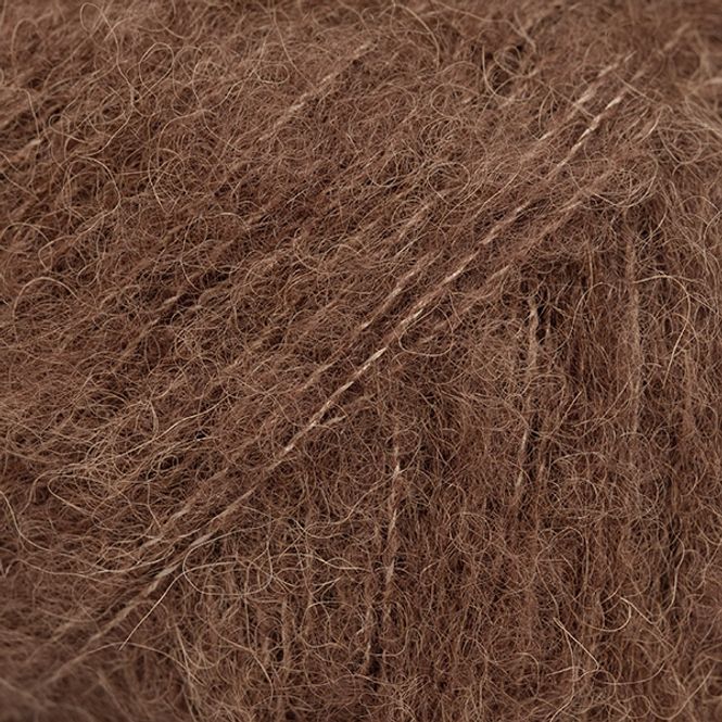 Hovedbilde Drops Brushed alpaca silk 38 Sjokolade