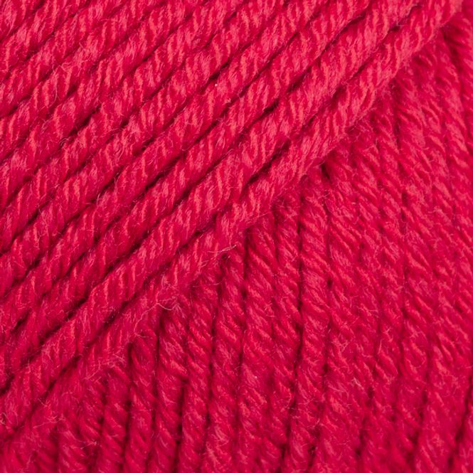 Hovedbilde Drops Cotton Merino 06 Kirsebærrød