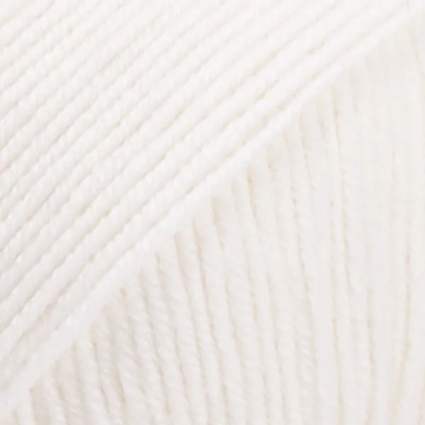 Bilde av Drops Baby Merino 01 Hvit