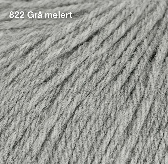 Hovedbilde Sterk 822 Grå melert