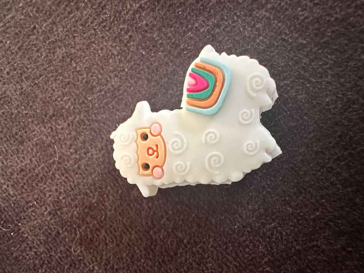 Maskestopper Alpakka hvit