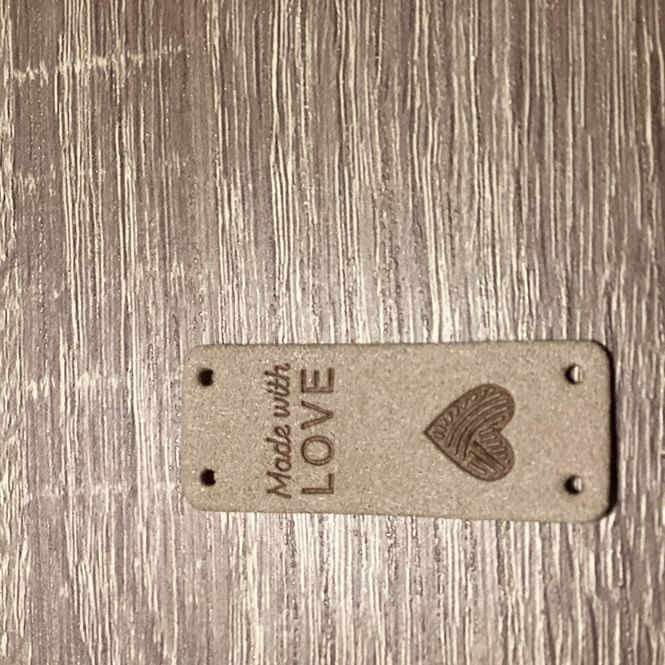 Hovedbilde Lapp Made with love Beige