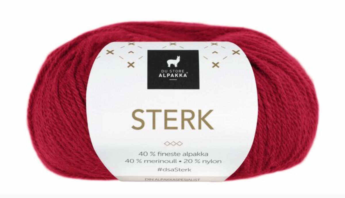 Sterk 819 Mørk Rød