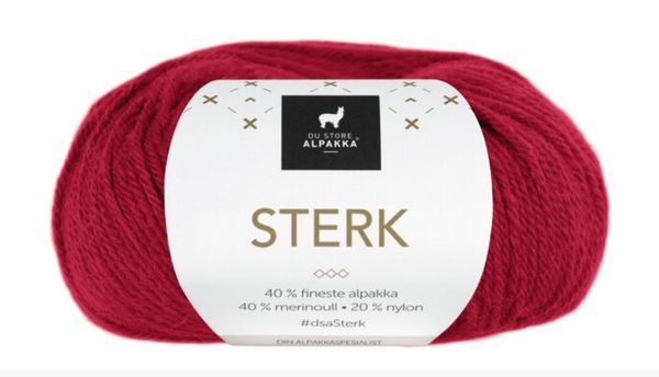 Hovedbilde Sterk 819 Mørk Rød