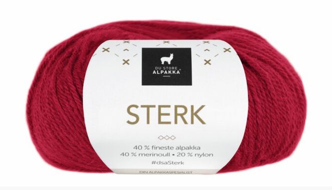 Hovedbilde Sterk 819 Mørk Rød